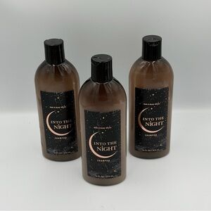 New Bath and Body Works Into the Night Shampoo 16oz Lot Of 3 Retired Vaulted